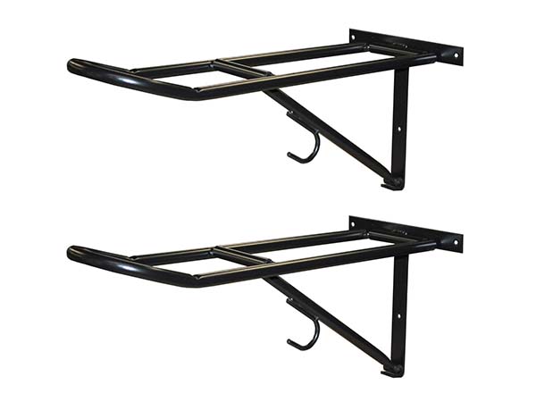 swinging saddle rack